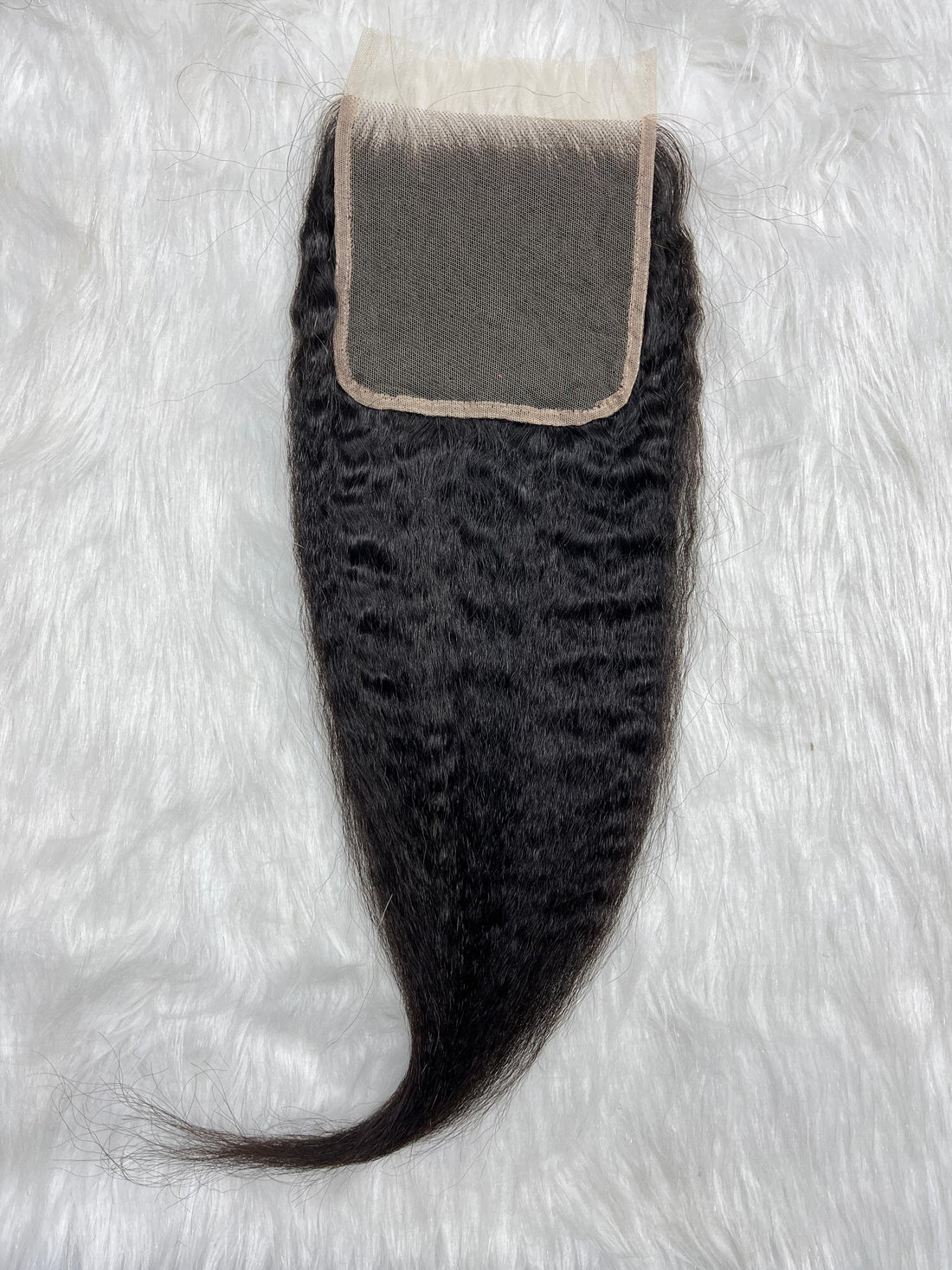 Prachtige Kinky Straight Closure Aanbieding 5x5 voor een Volledige en Natuurlijke Look