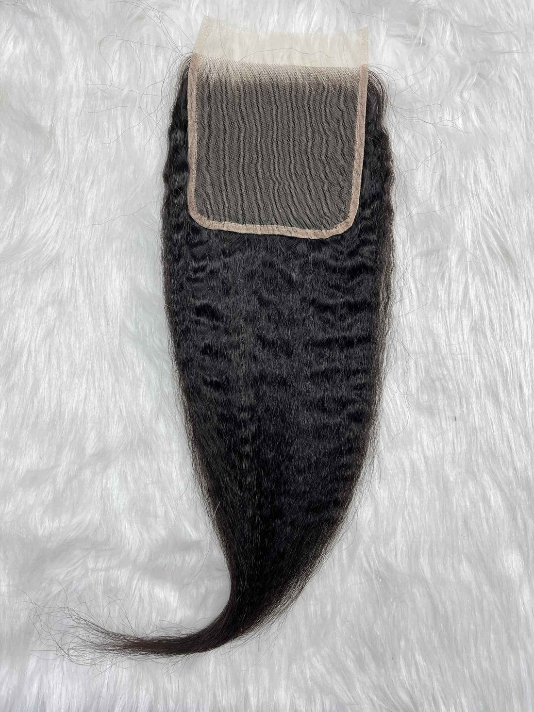 Prachtige Kinky Straight Closure Aanbieding 5x5 voor een Volledige en Natuurlijke Look