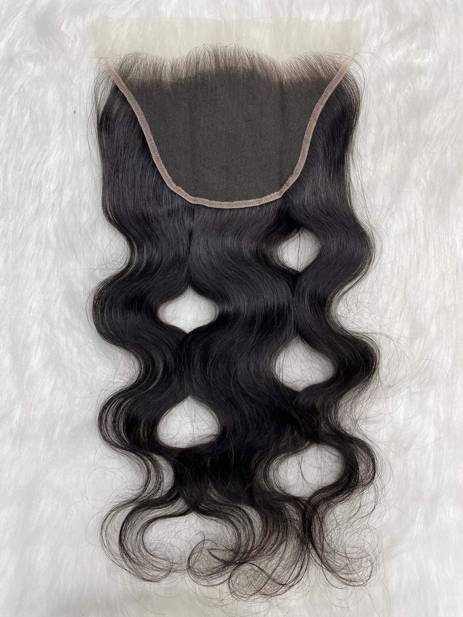 Natuurlijke Body Wave Closure 9x6 - Volle Look en Moeiteloze Styling