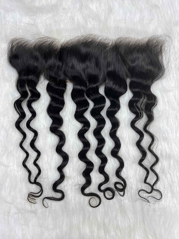 Italiaanse Krullende Frontale 13x4 - Voor Een Luscious Glamoureuze Look
