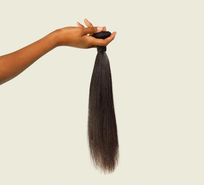 Rechte Haarbundels voor een Zachte, Glamoureuze Look