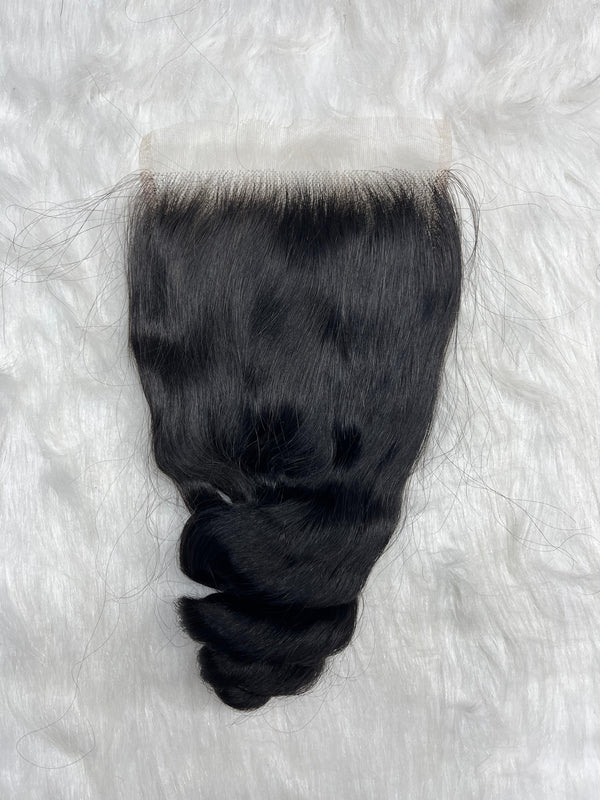 Luxe Body Wave Closure 4x4 - Voor een Natuurlijke en Elegante Look
