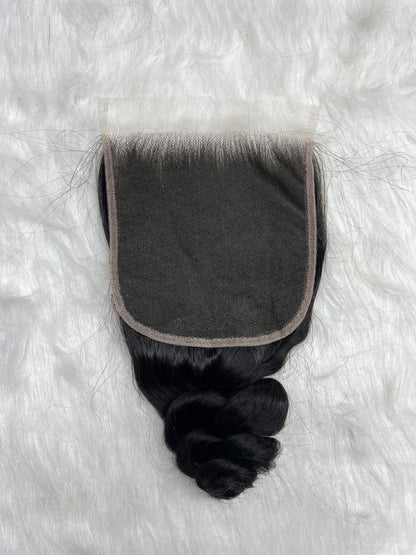 Natuurlijke Kinky Straight Closure – Voor Een Volle, Ondeugende Look