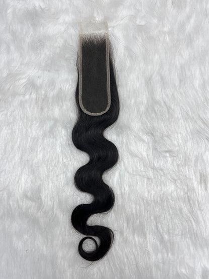 Natuurlijke Body Wave Closure 2x6 voor een Prachtige Haarstijl
