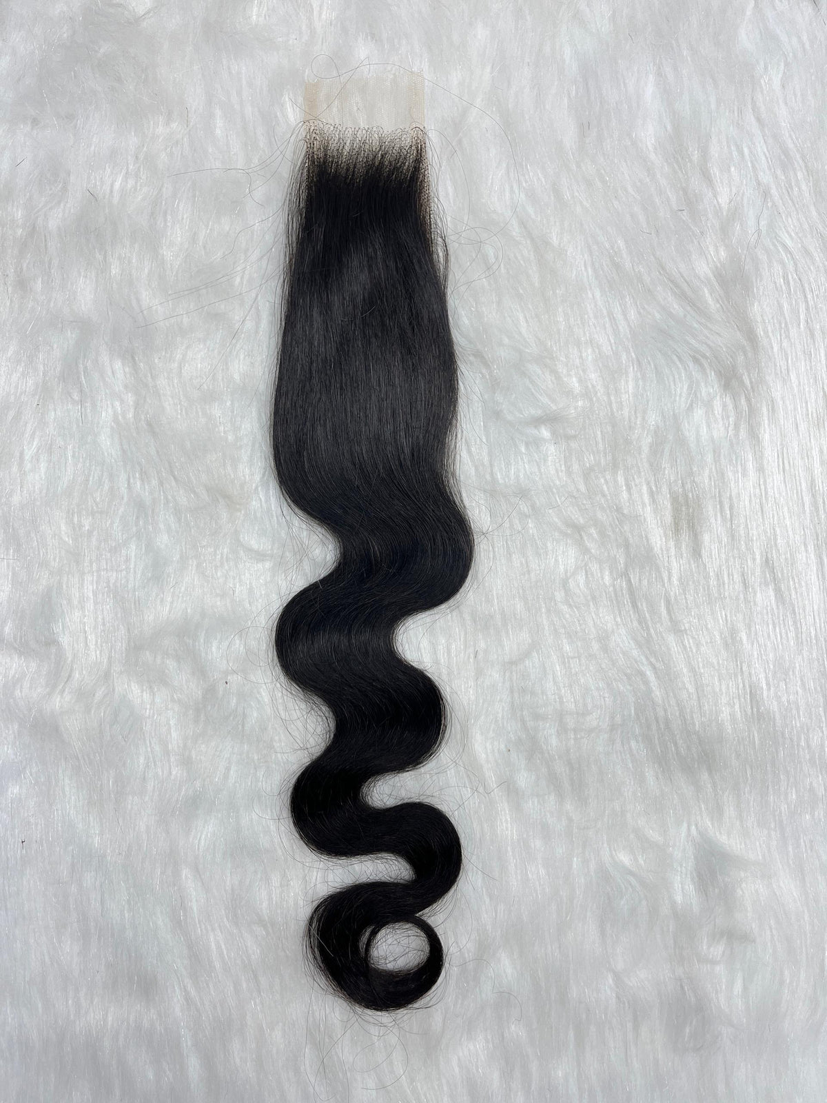 Natuurlijke Body Wave Closure 2x6 voor een Prachtige Haarstijl