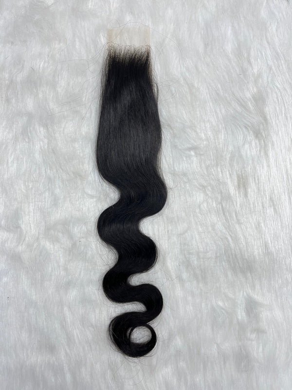 Natuurlijke Body Wave Closure 2x6 voor een Prachtige Haarstijl