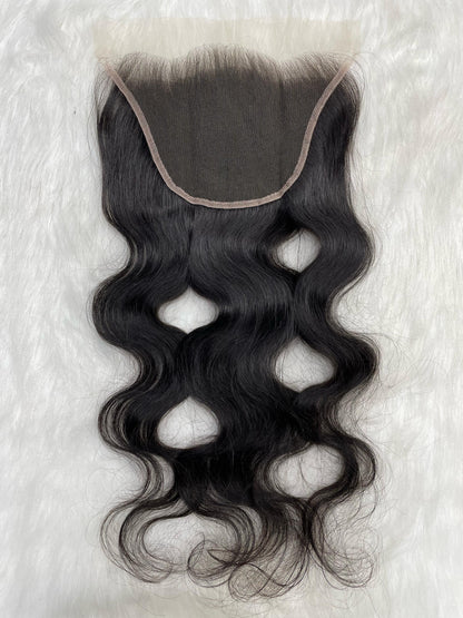 Natuurlijke Body Wave Closure 9x6 - Volle Look en Moeiteloze Styling