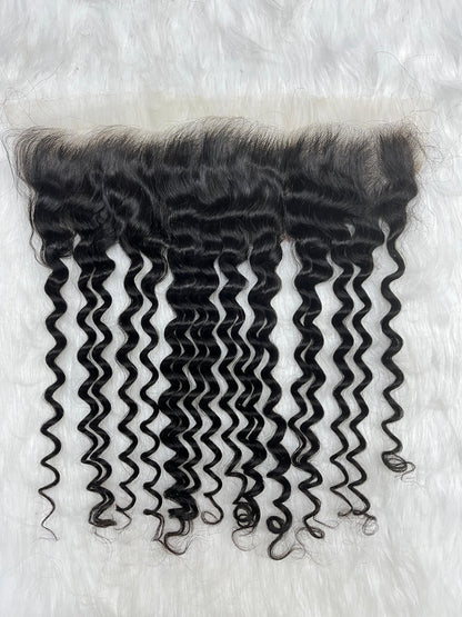 Deep Wave Frontal 13x4 - Creëer een Luxe en Natuurlijke Haarstijl
