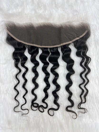Italiaanse Krullende Frontale 13x4 - Voor Een Luscious Glamoureuze Look