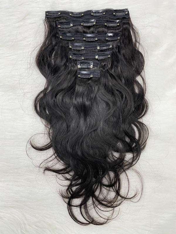 Verander je Look met Body Wave Clip-in Extensions