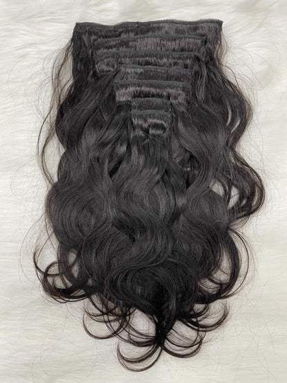 Verander je Look met Body Wave Clip-in Extensions