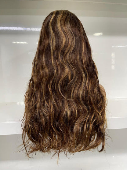Stijlvolle Body Wave Pruik van 20 Inch - Voor een Natuurlijke en Verleidelijke Look
